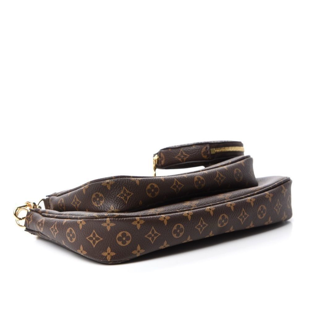 Louis Vuitton monogram Multi Pochette shoulder 3-bag set (no strap) LV coin - Picture 3 of 10